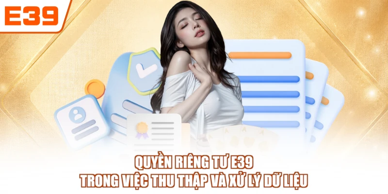 Quyền riêng tư E39 trong việc thu thập và xử lý dữ liệu